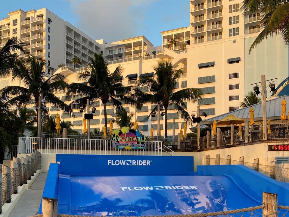 Flow Rider at Margaritaville