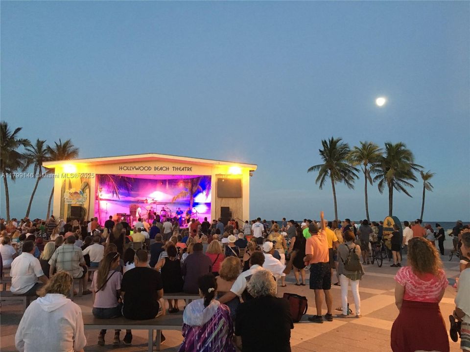 Bandshell on Broadwalk near Margaritaville