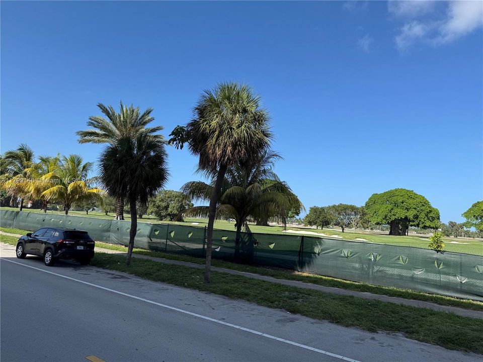 July 19, 2025 - Grass is growing on all fairways near building