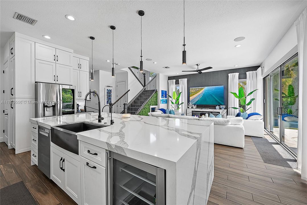 Kitchen & Family Room