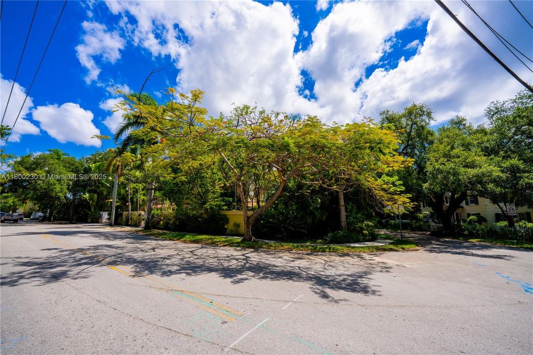 Walled Corner of 17th Avenue with Micanopy Ave