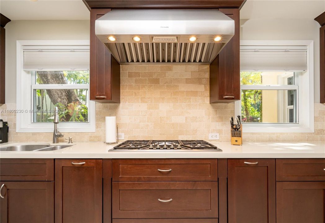 Thermador Hood and Gas Range