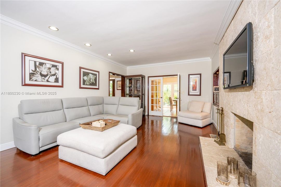 Living Room with Fireplace