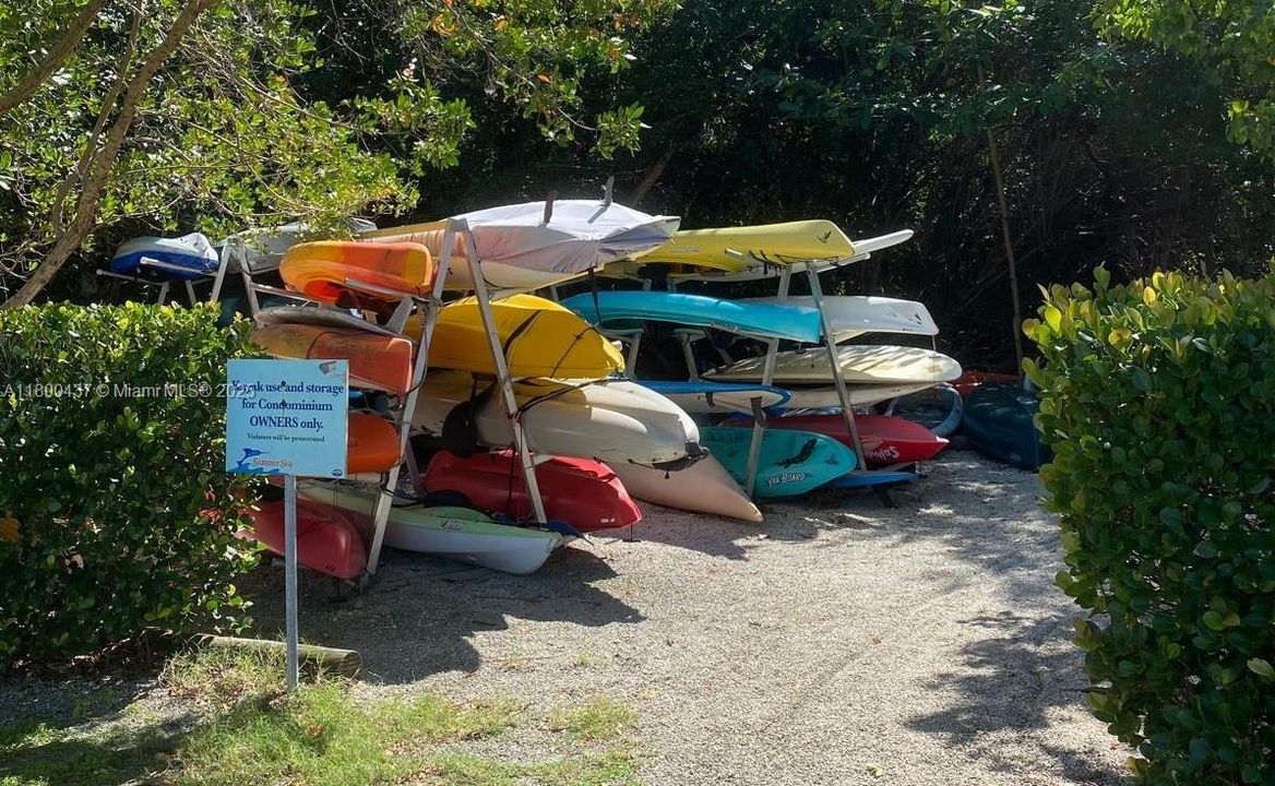 Rack for Kayaks