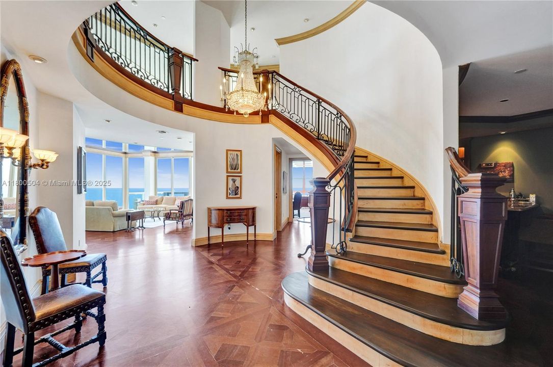 Entry Foyer & Grand Staircase