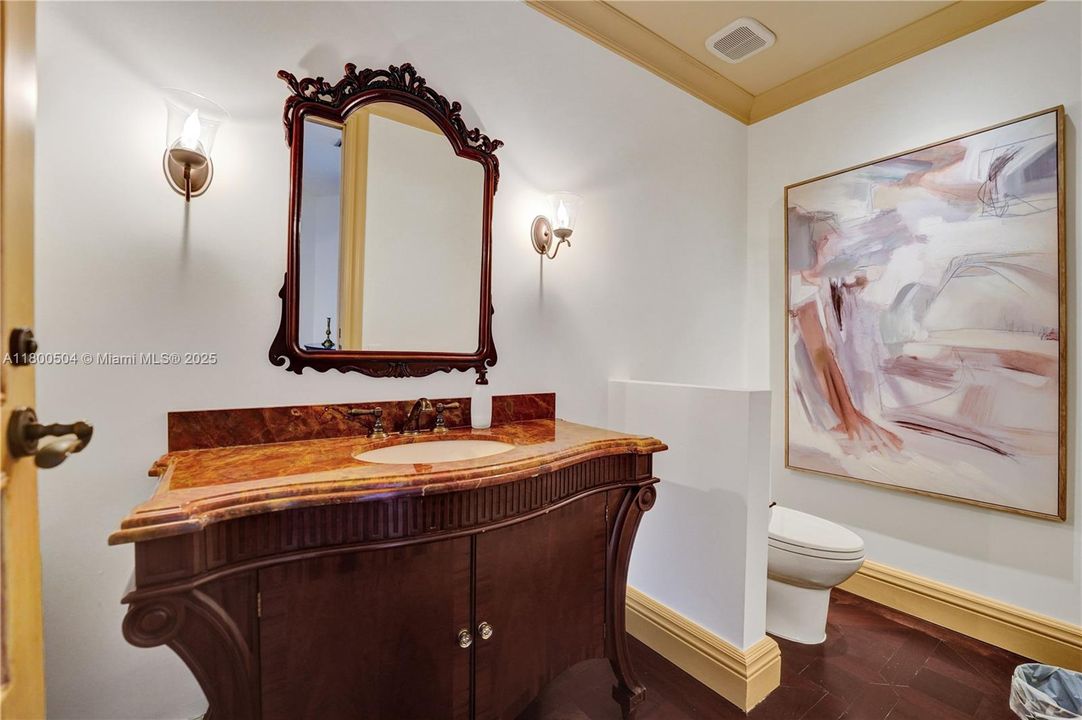 Half Bathroom Near Office