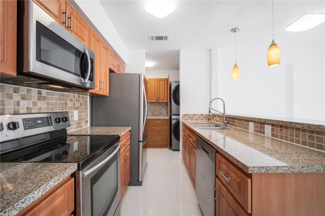 New kitchen appliances.