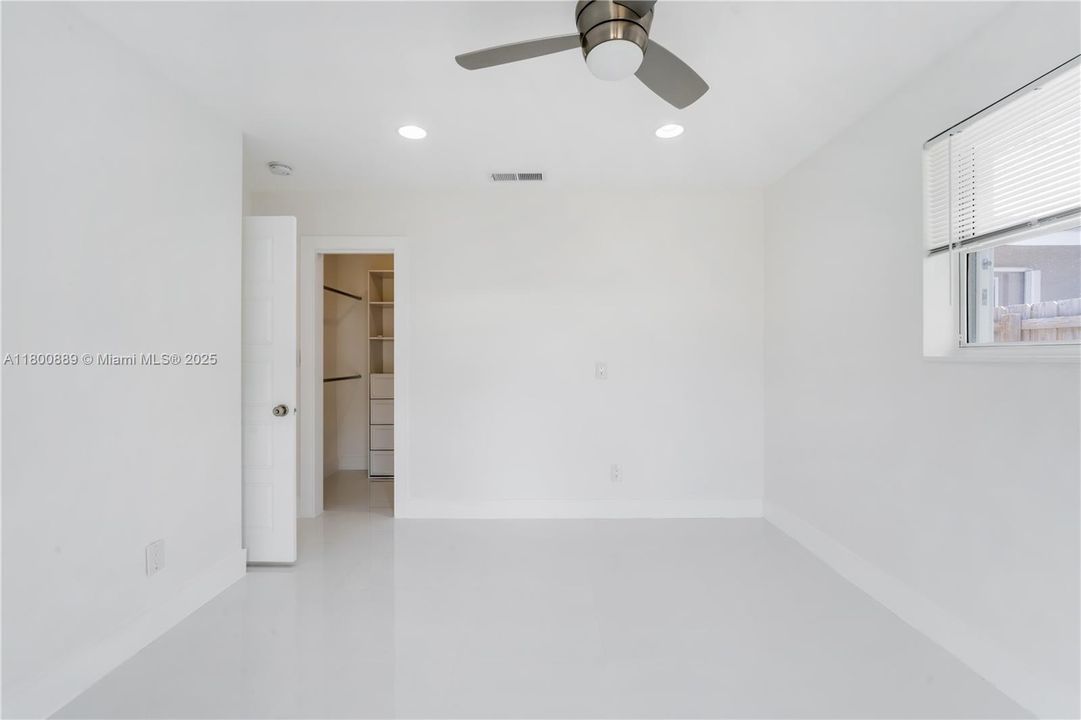 Another view of the west side bedroom