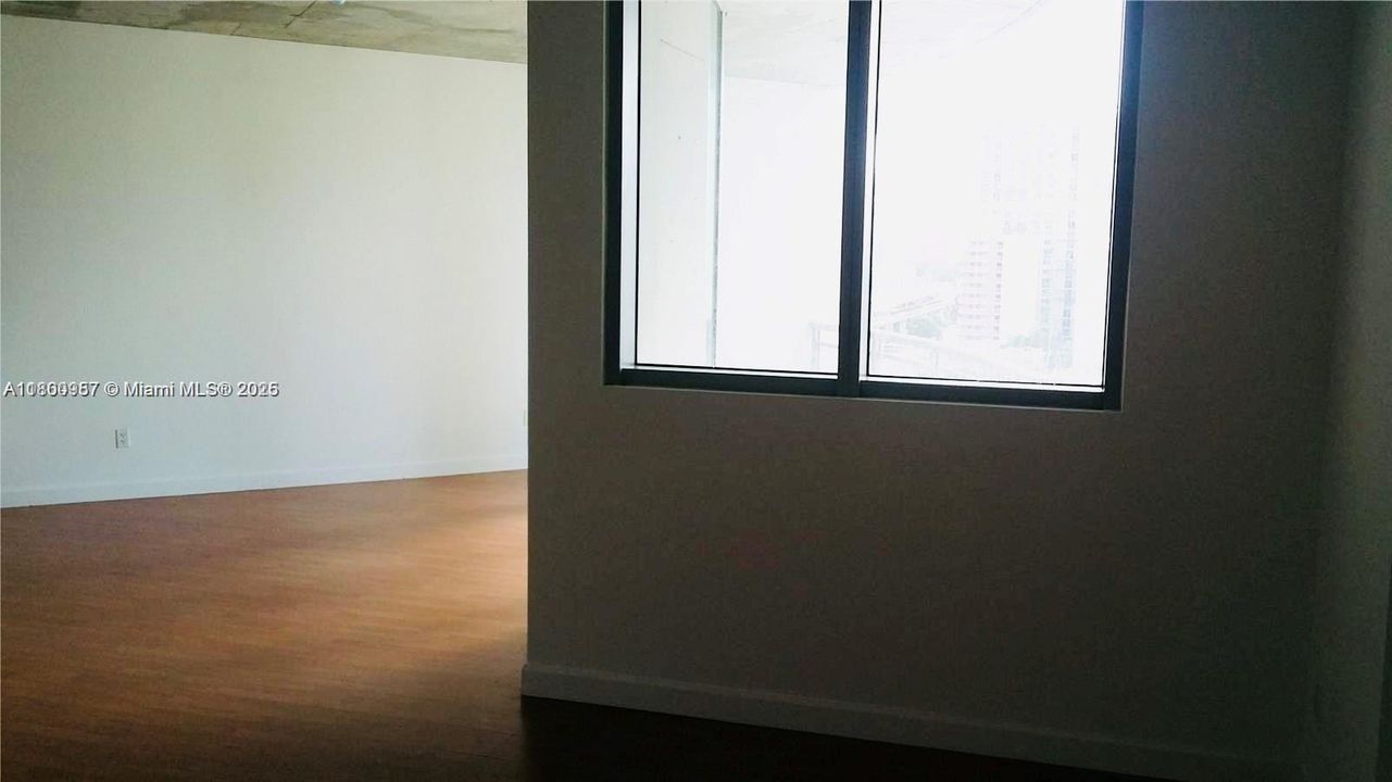 Actual photo of living room