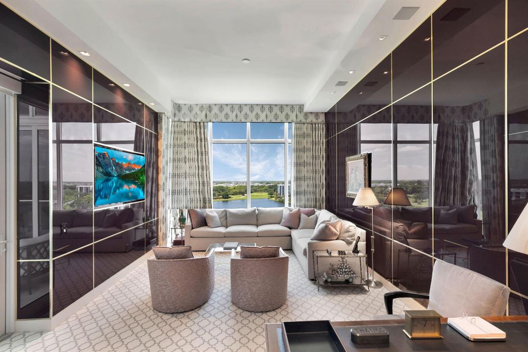Study/Suite 3 with Painted Glass Walls