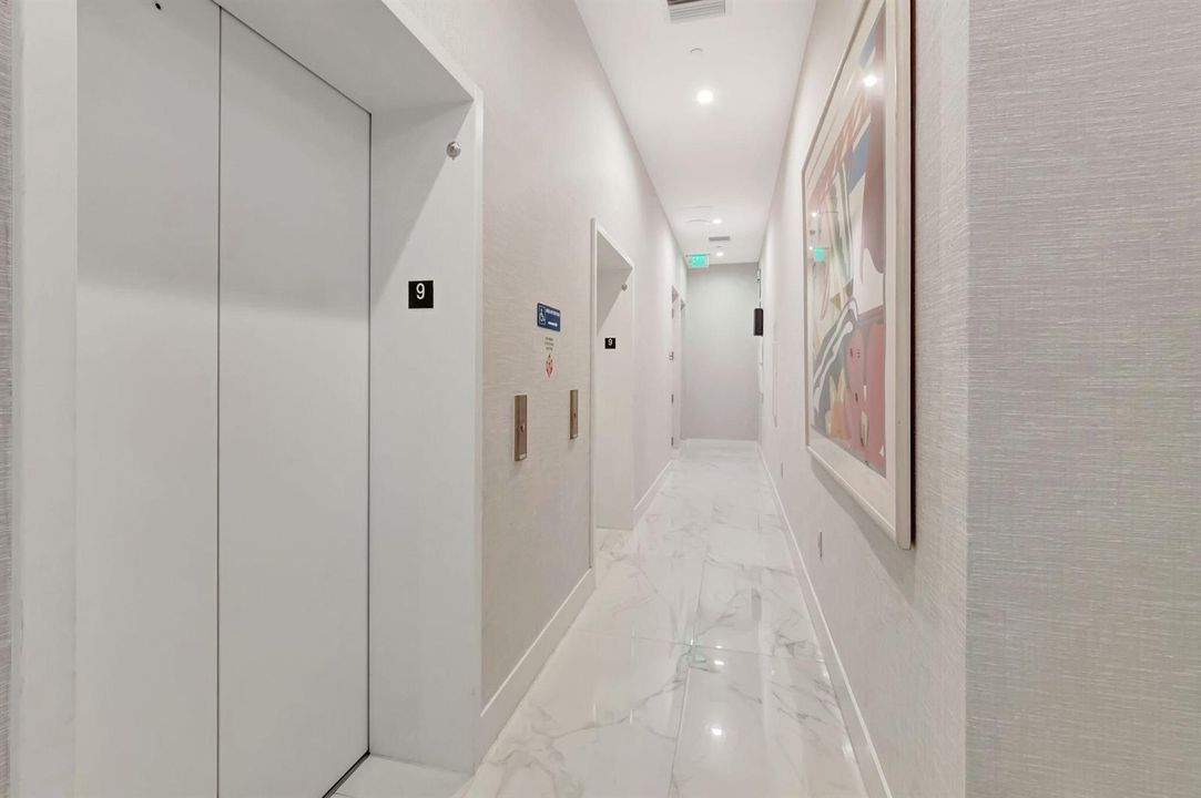 Private Elevator Entry