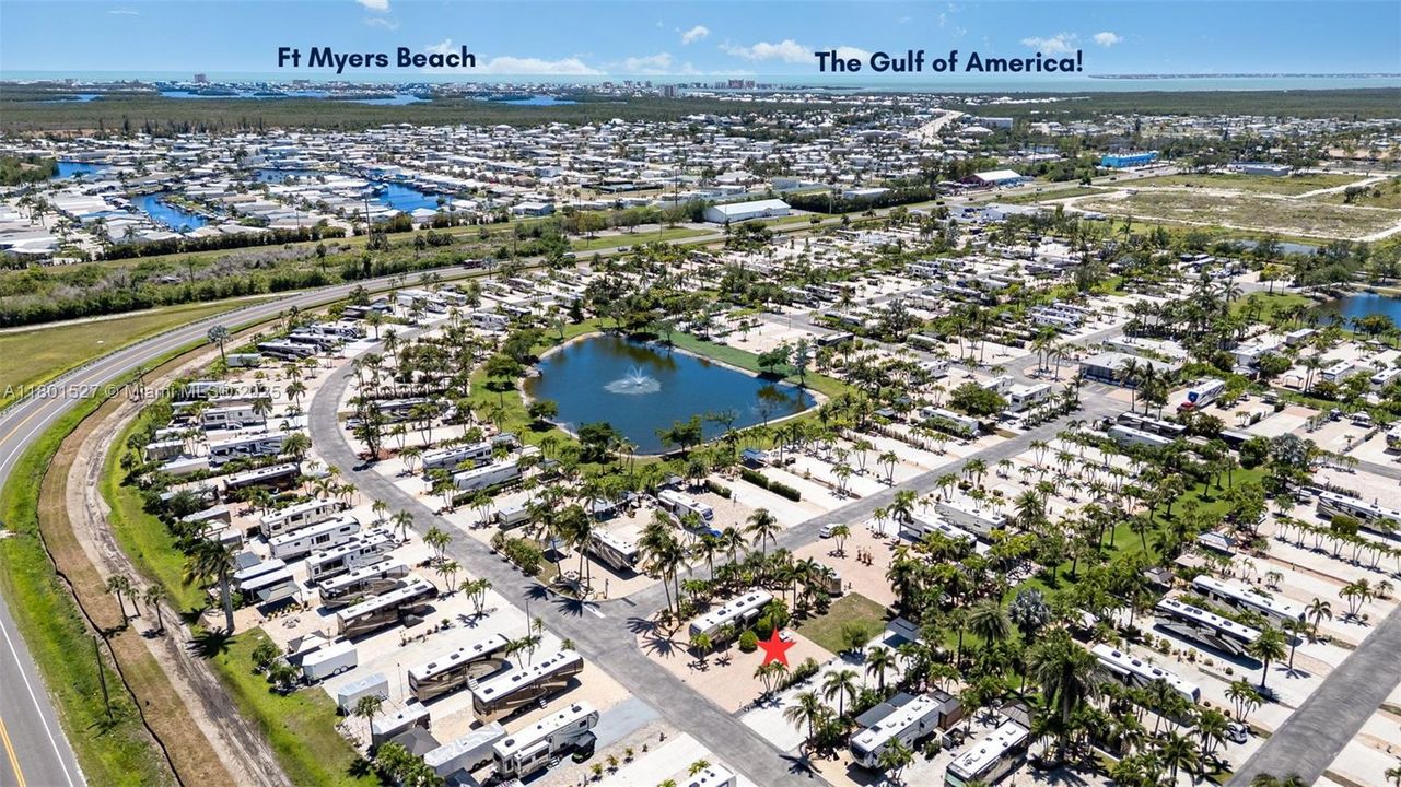 5 miles from Ft Myers beach!