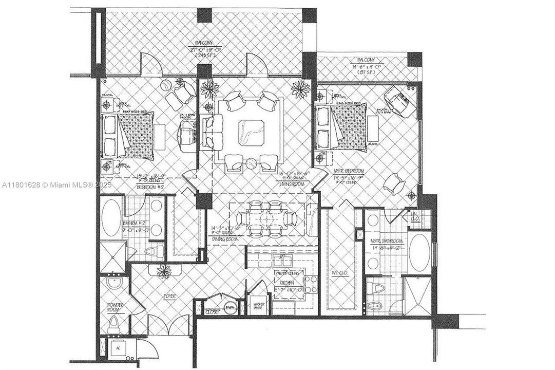 En Venta: $2,200,000 (2 camas, 2 baños, 1581 Pies cuadrados)