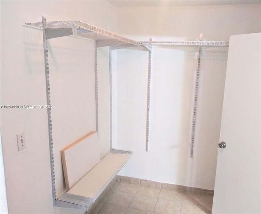 Large walk-in closet