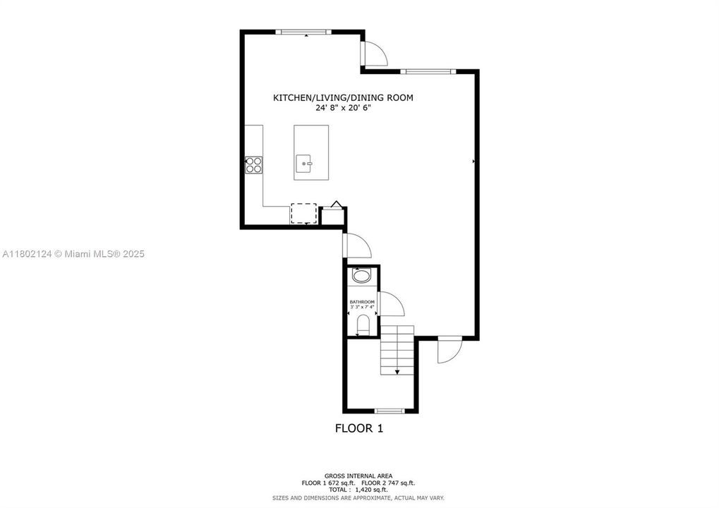 En Venta: $555,000 (3 camas, 2 baños, 1588 Pies cuadrados)
