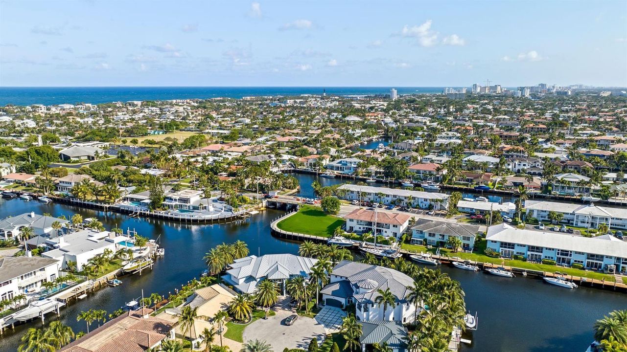 Aerial Water View