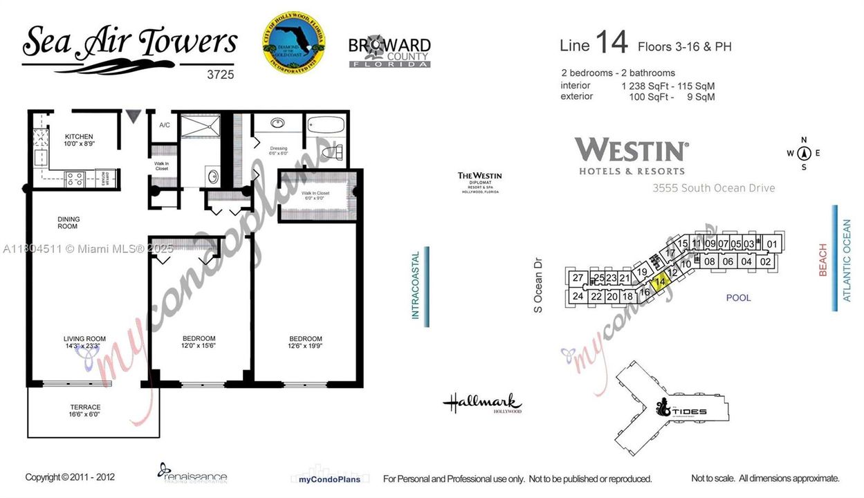 Недавно продано: $590,000 (2 спален, 2 ванн, 1259 Квадратных фут)