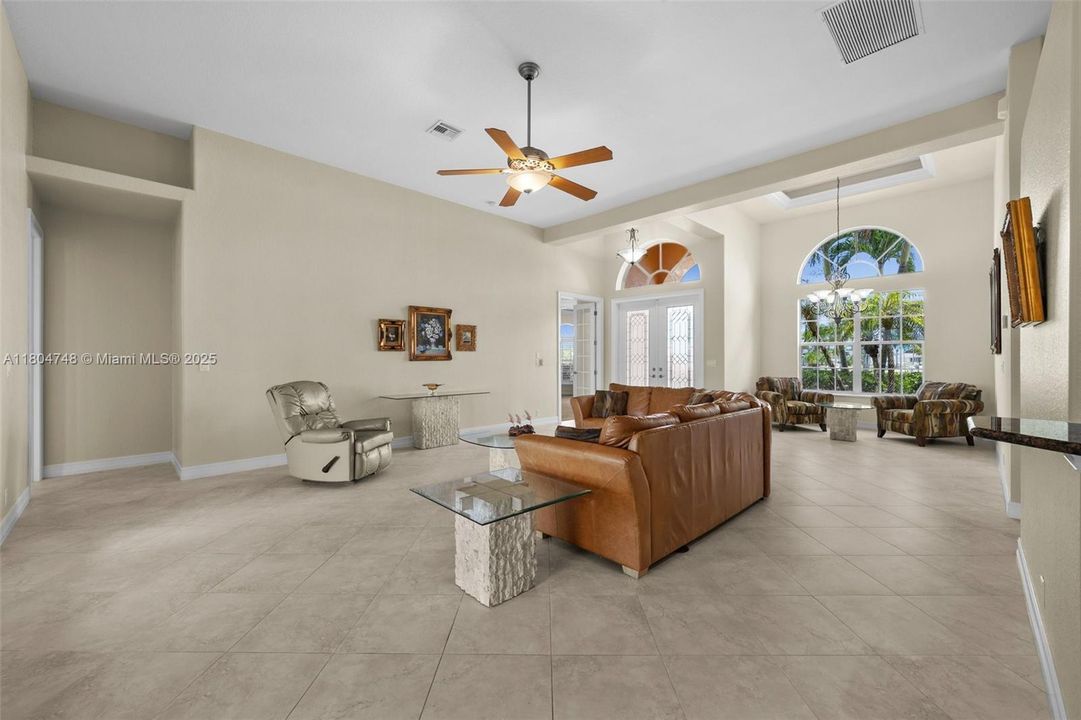 Lots of windows for natural light