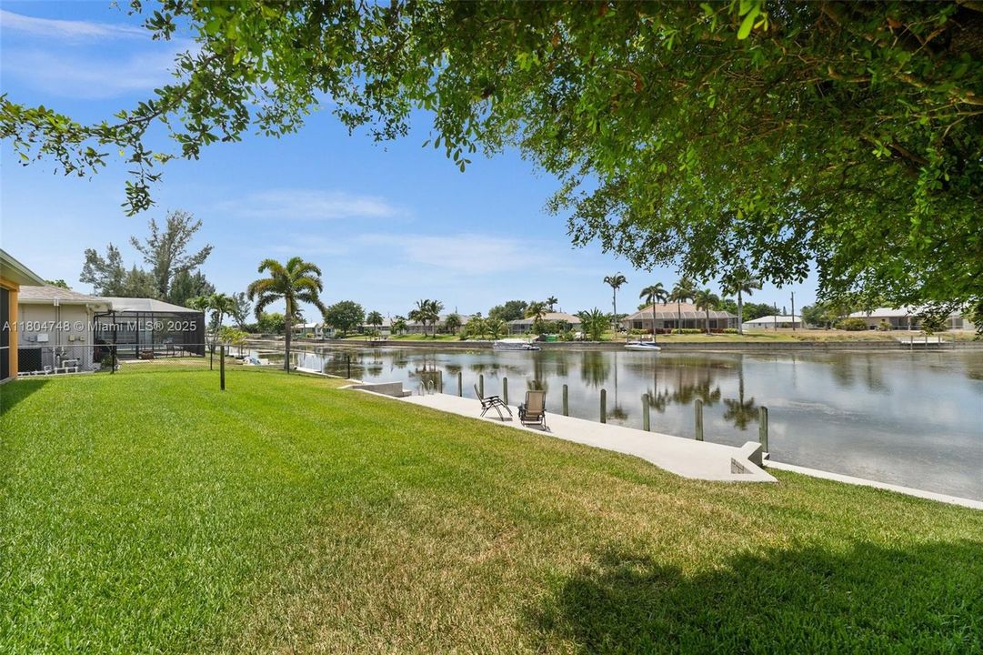 Sit on the Dock and enjoy the view