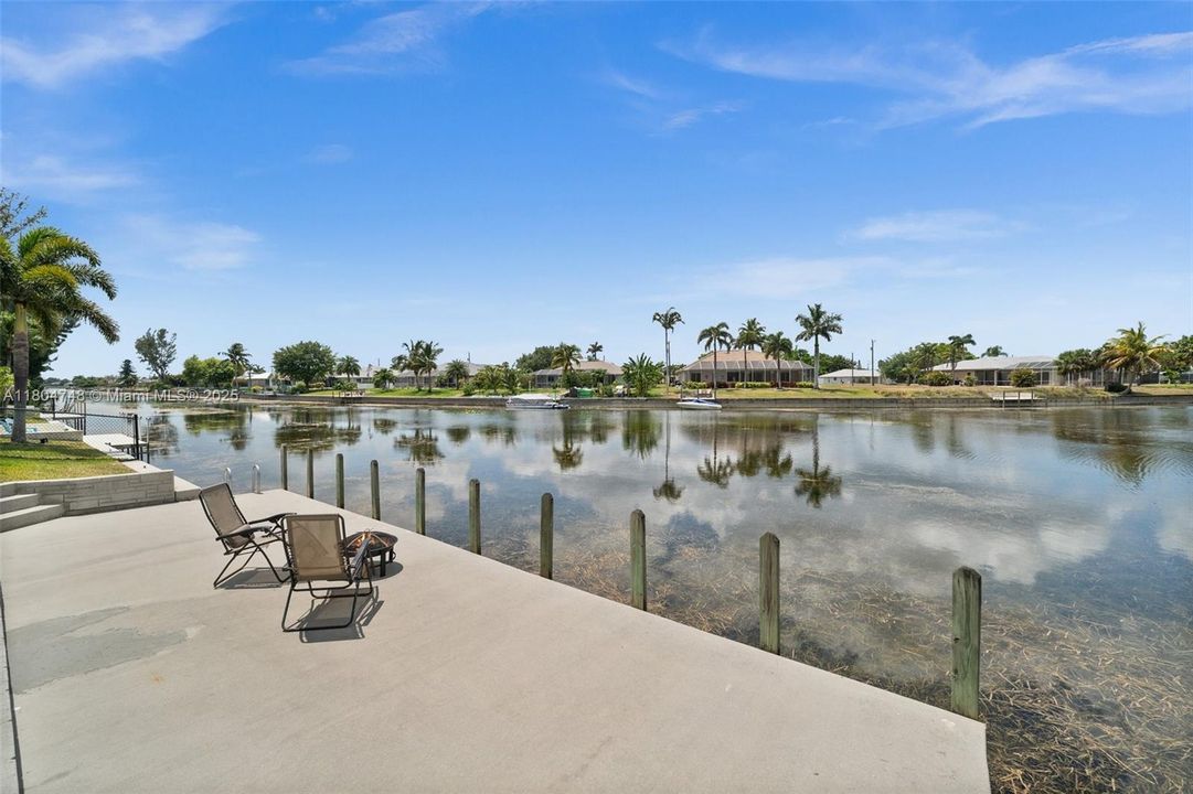 Fish and watch wildlife right from your dock