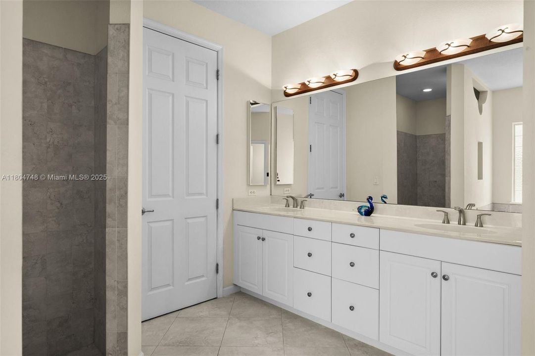 Primary Bath with Dual Sinks