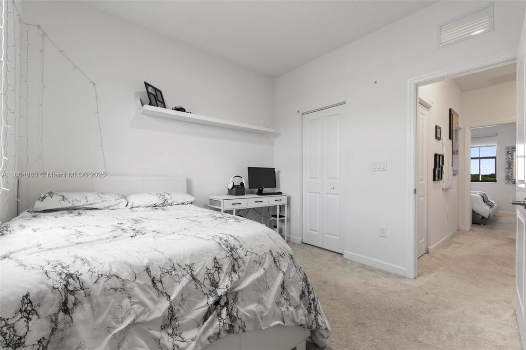 Second bedroom with bathroom