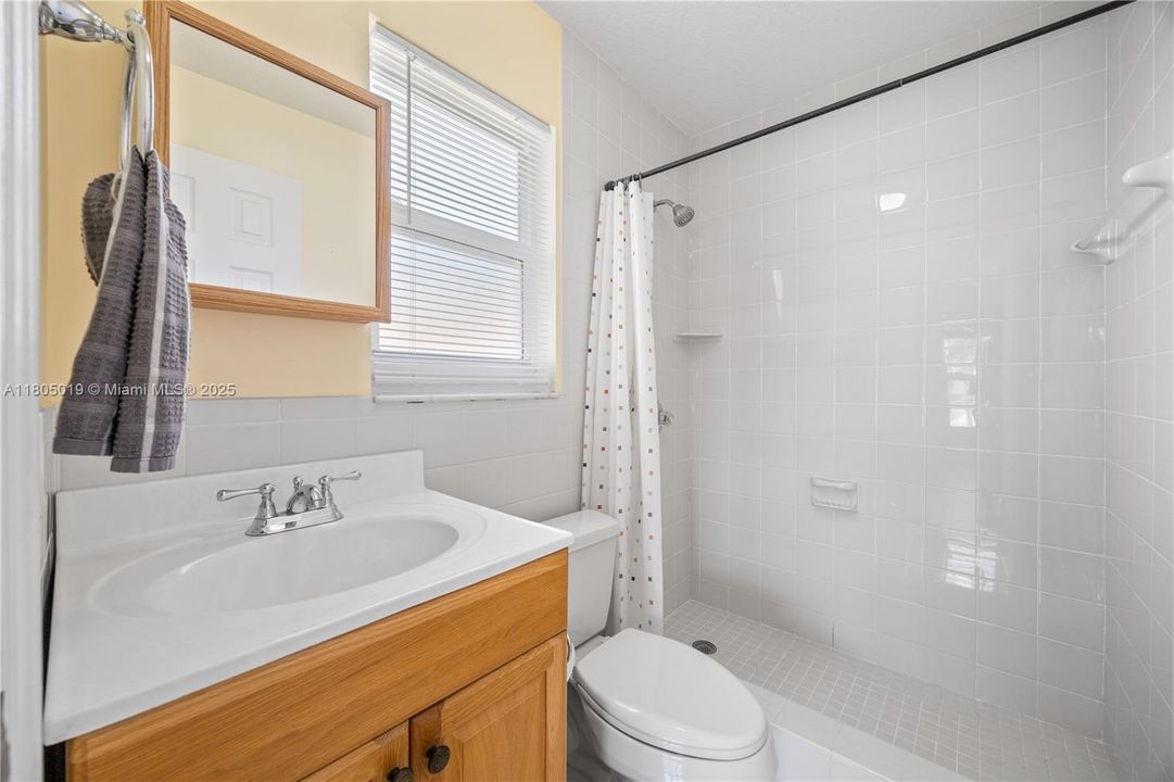 Spacious and bright family room.