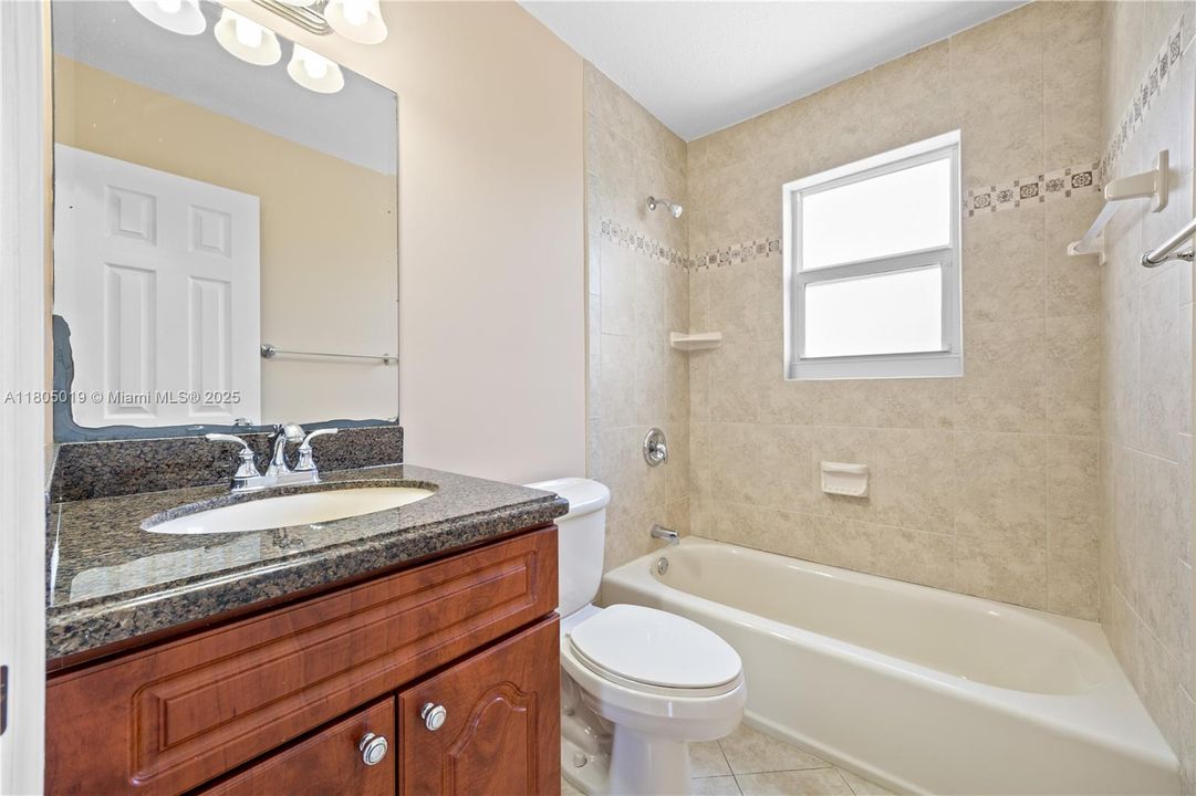 Top floor Master bathroom.