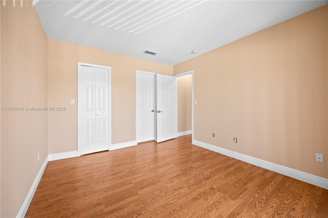 Long balcony accessed from the first and Master bedroom.