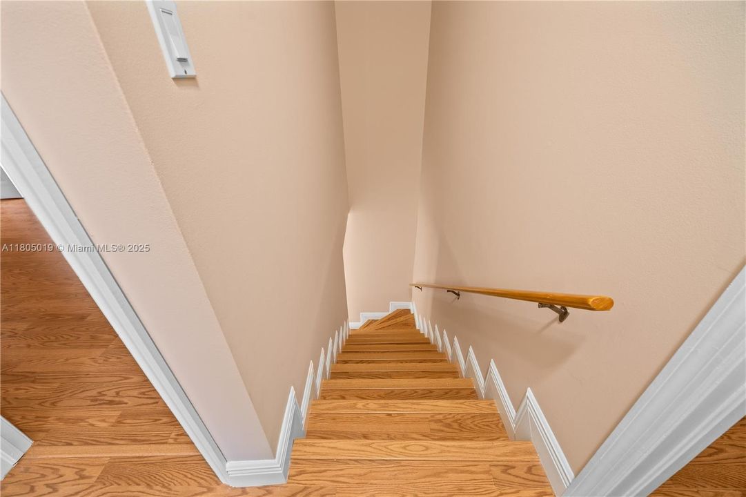 Top floor second bedroom closet.