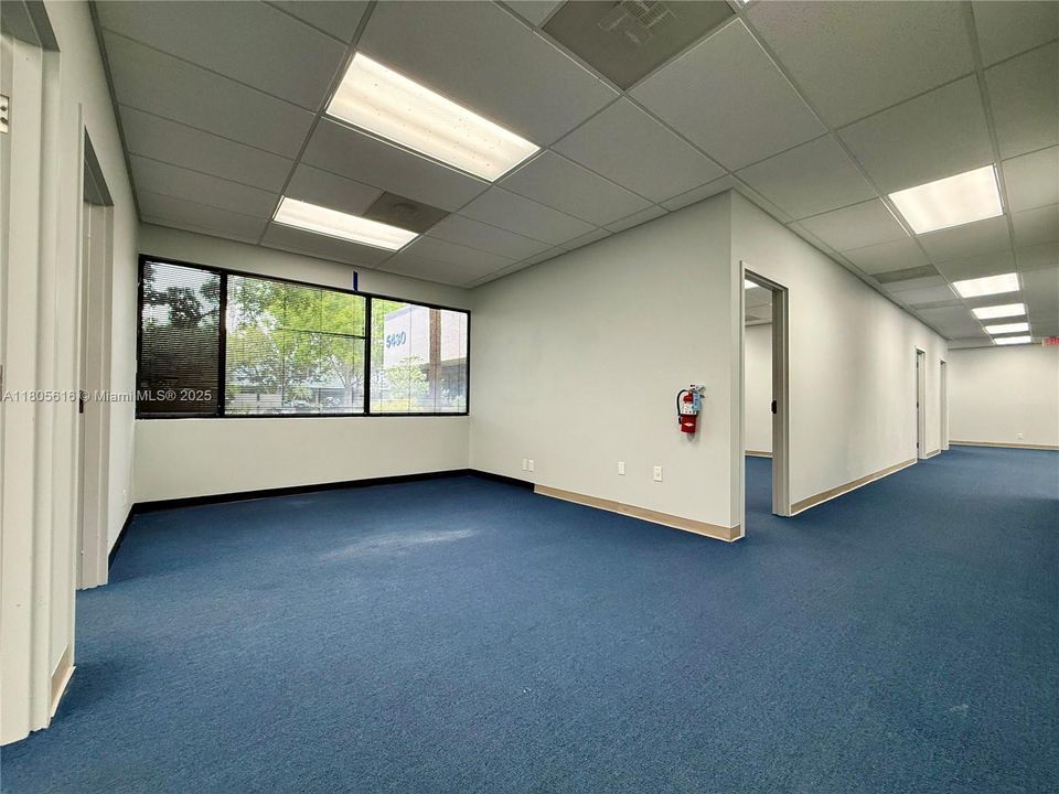 Hallways and office entry