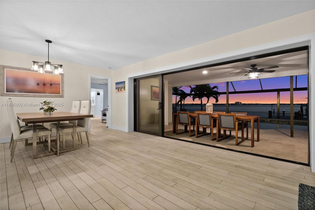 Spectacular views from the Living Room