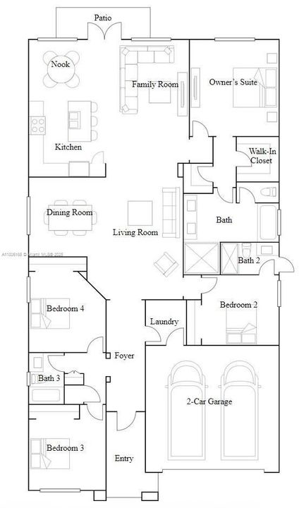 Recently Rented: $5,200 (4 beds, 3 baths, 2816 Square Feet)