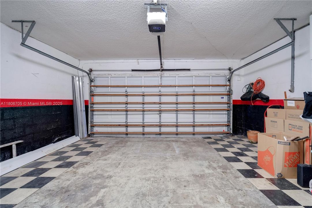 2 car garage