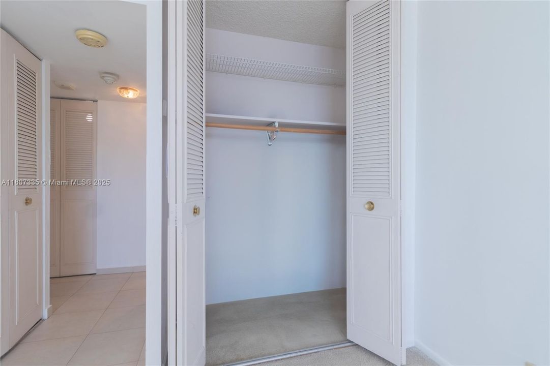 Master bedroom closet