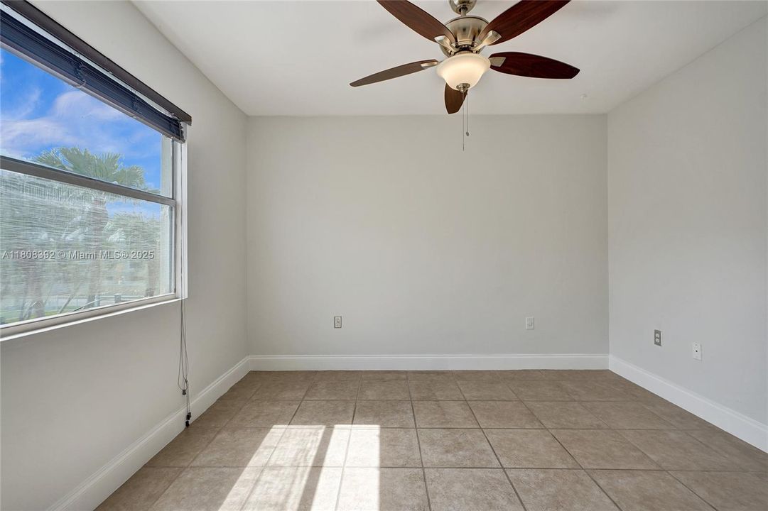 Light and bright, tiled, Bedroom #2 of 2