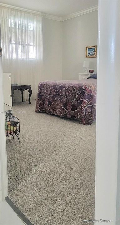 Bedroom Currently with carpet
