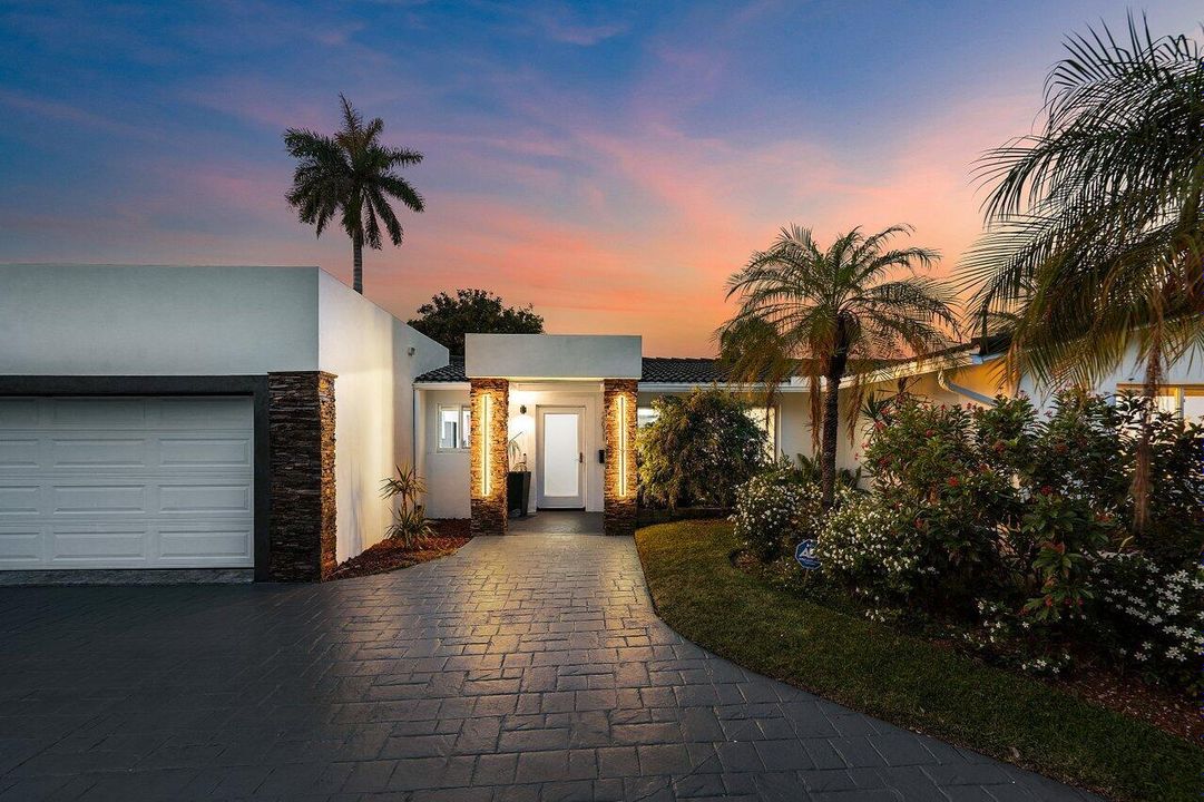 Twilight Front Entry