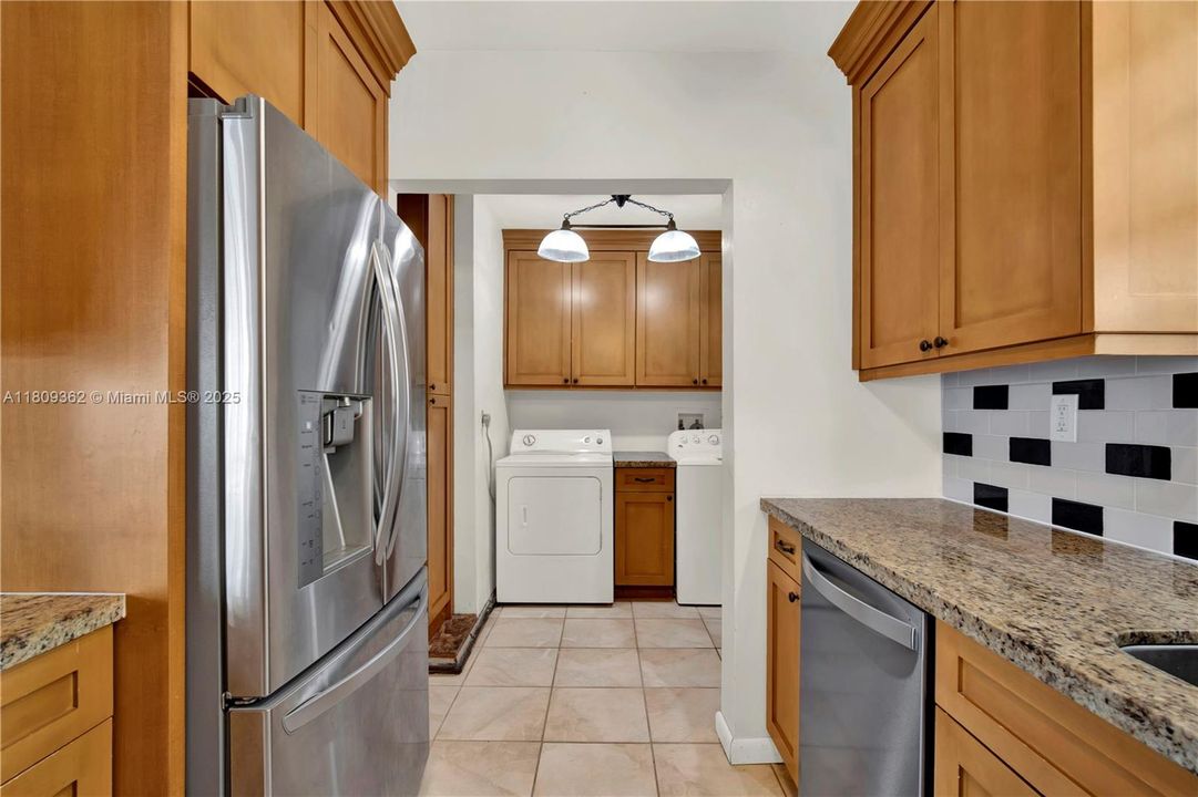 Another view of the kitchen