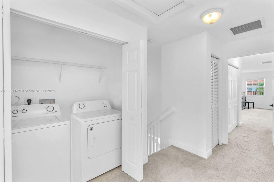 Second Floor Laundry