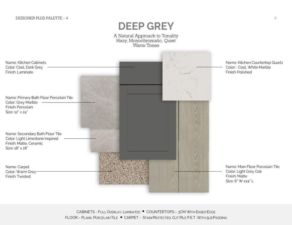 Color Palette for 301 Silver Sands Lane