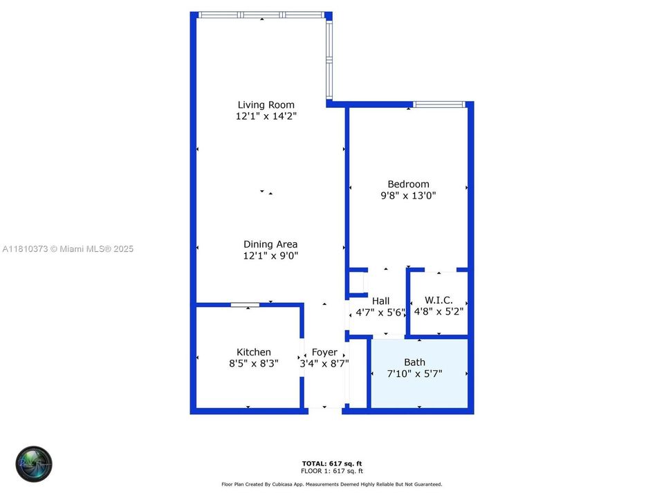 Recently Sold: $190,000 (1 beds, 1 baths, 546 Square Feet)
