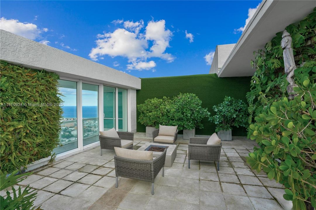 Private Rooftop Terrace