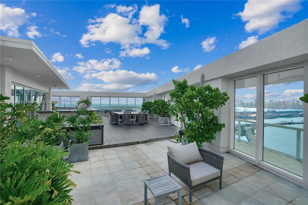 Private Rooftop Terrace