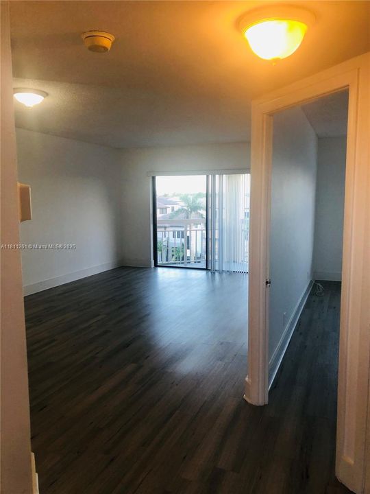 View to the Unit from the front door.