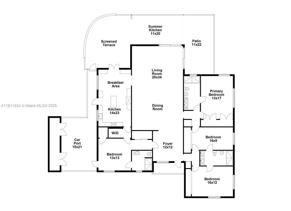 Vendido Recientemente: $1,950,000 (4 camas, 3 baños, 3020 Pies cuadrados)