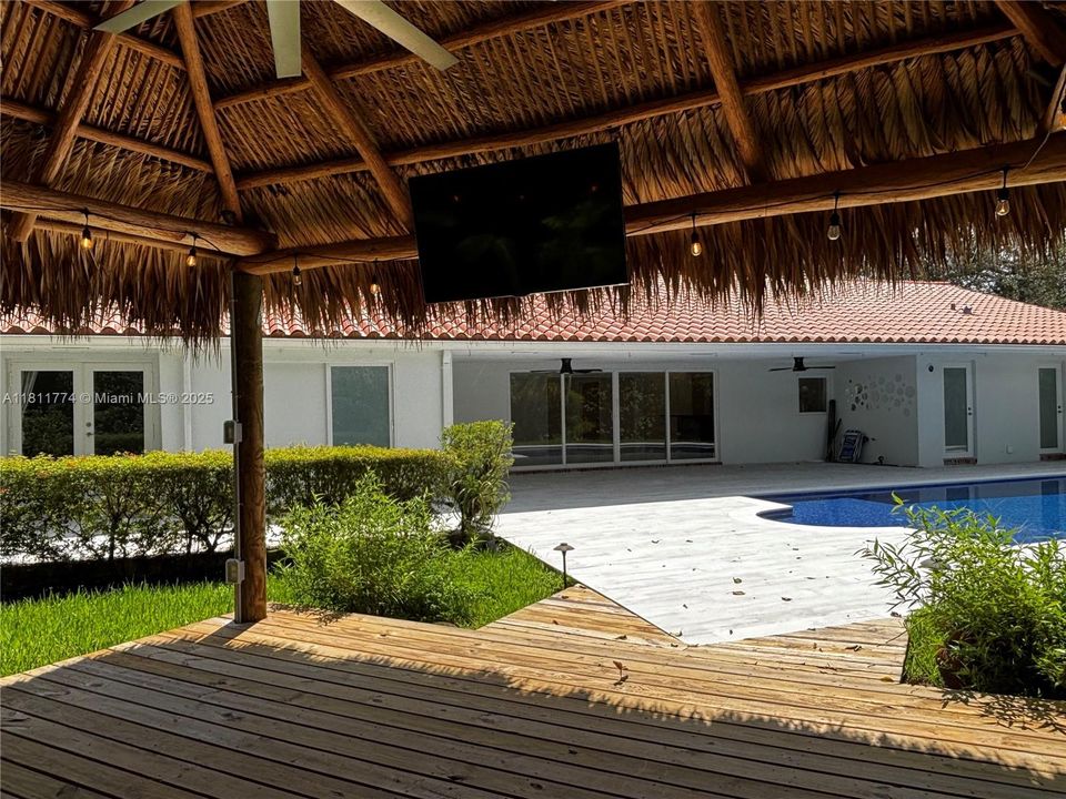 Watch the game in the Tikki!