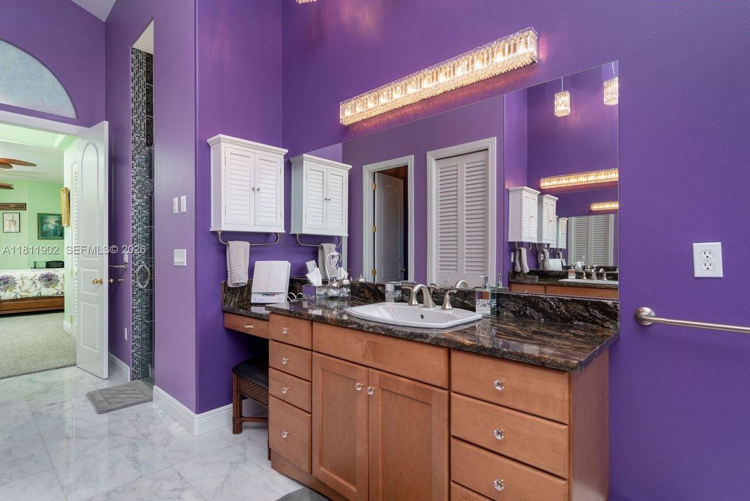 Rain Shower Master bath down