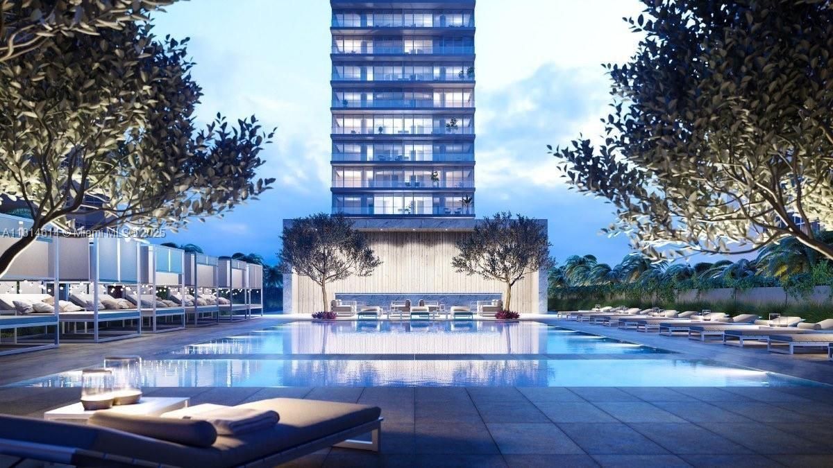 Two pools, E for morning sun and W for afternoon sun.