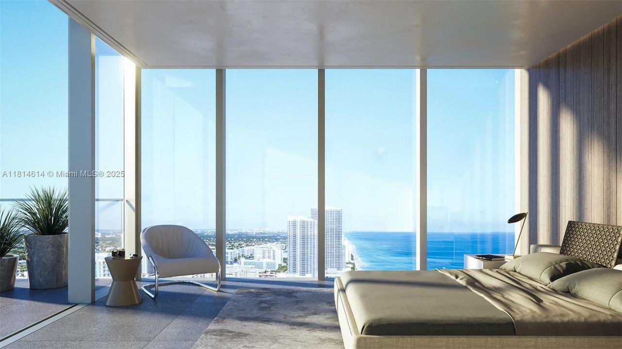 Ocean views from every room
